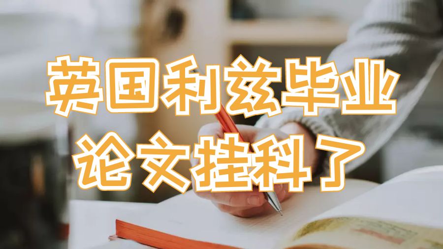 英國利茲畢業論文掛科了