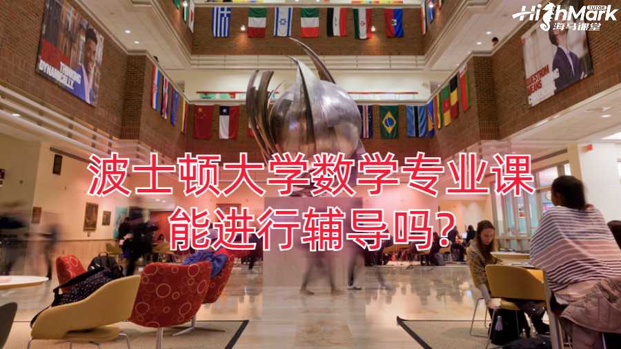 波士頓大學數學專業課能進行輔導嗎?