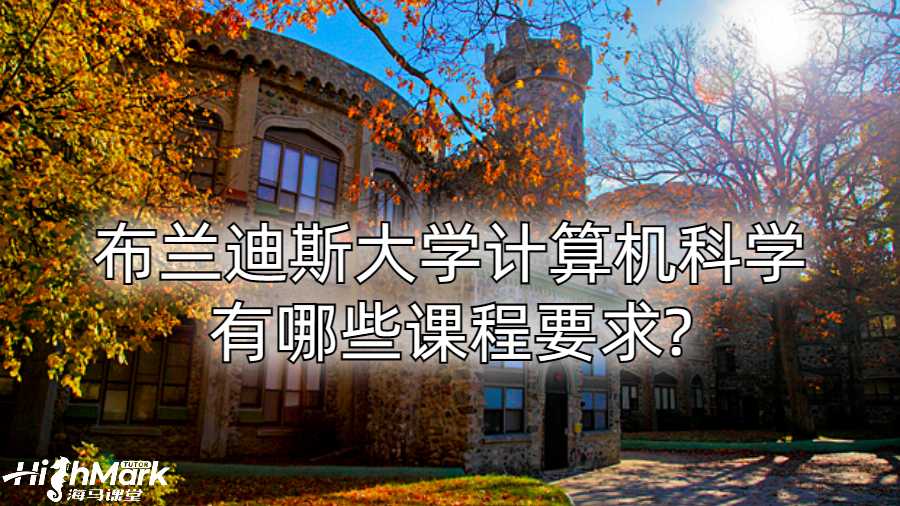 布蘭迪斯大學計算機科學有哪些課程要求?