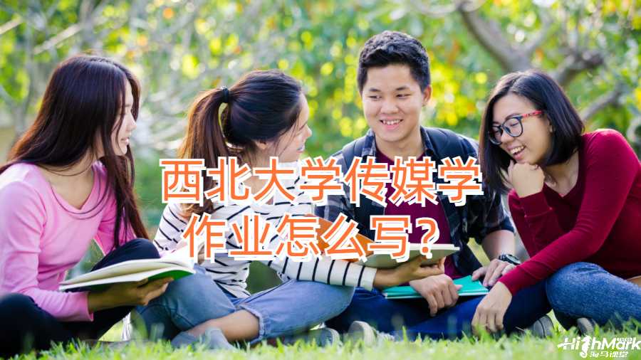 西北大學傳媒學作業怎么寫?