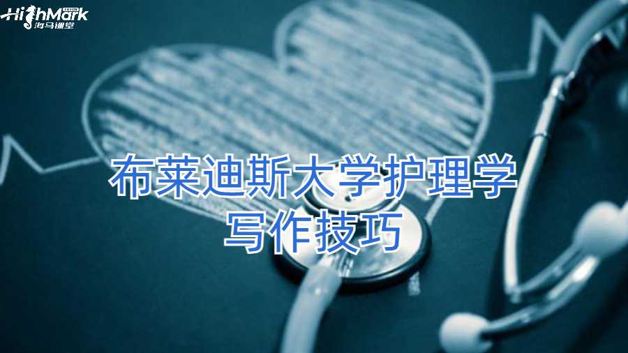 布萊迪斯大學(xué)護(hù)理學(xué)寫作技巧