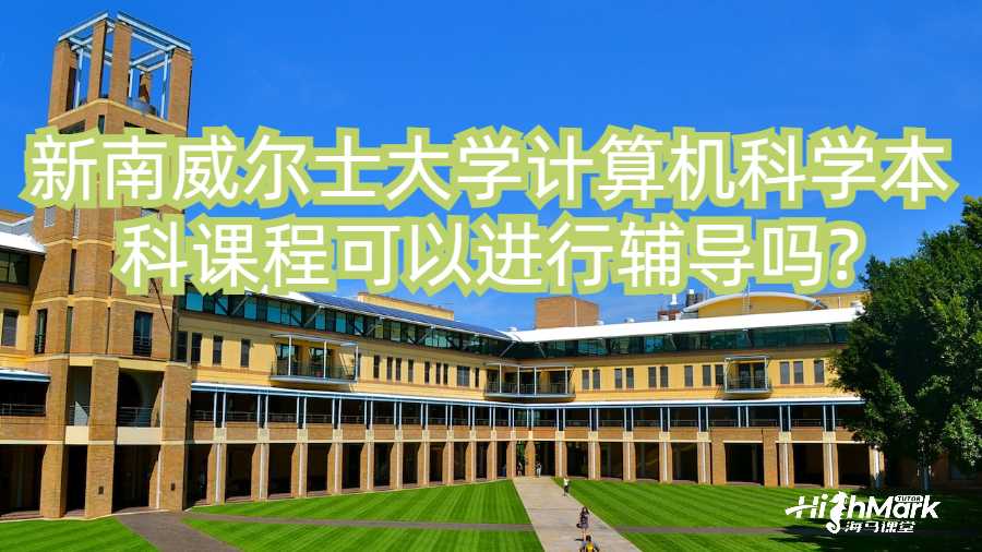 新南威爾士大學計算機科學本科課程可以進行輔導嗎?