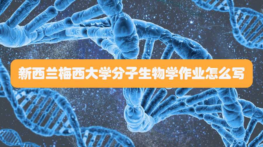 新西蘭梅西大學分子生物學作業怎么寫