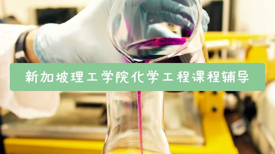 新加坡理工學院化學工程課程輔導