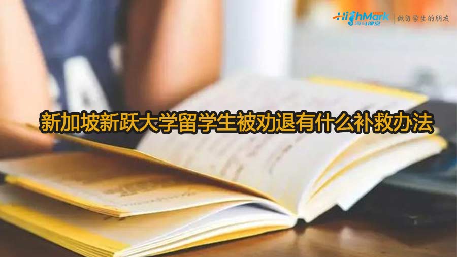 新加坡新躍大學留學生被勸退有什么補救辦法