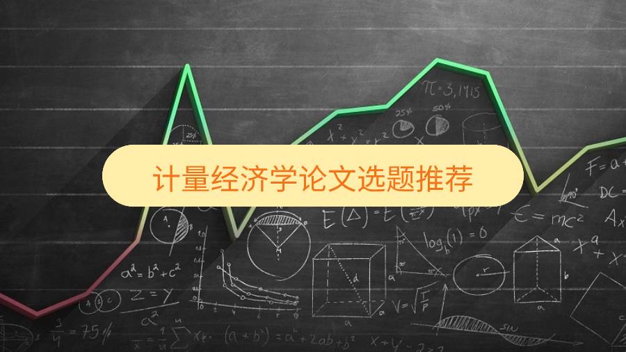 計(jì)量經(jīng)濟(jì)學(xué)論文選題推薦