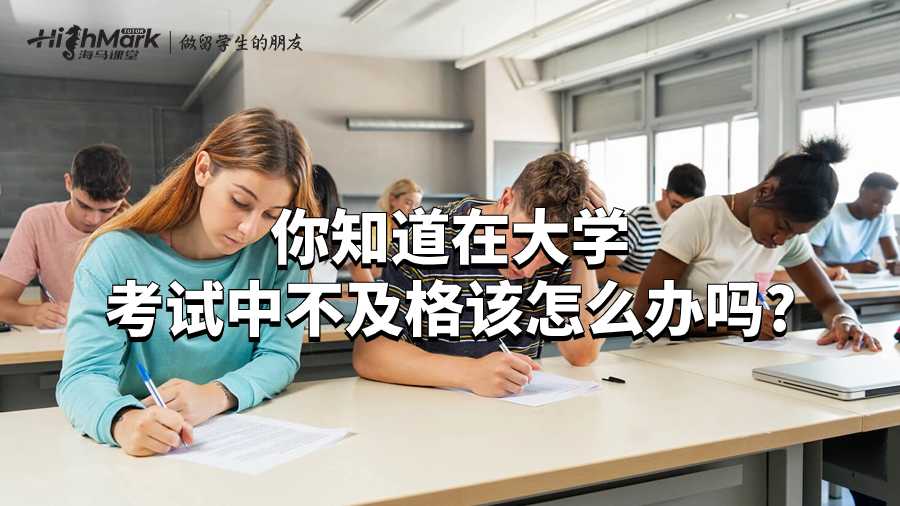 你知道在大學考試中不及格該怎么辦嗎?