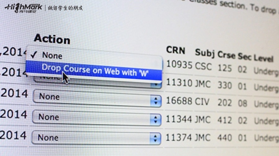 錯過考試或者提交作業
