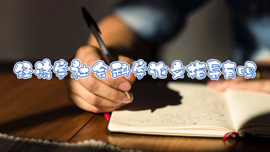 經濟學社會科學論文指導有嗎