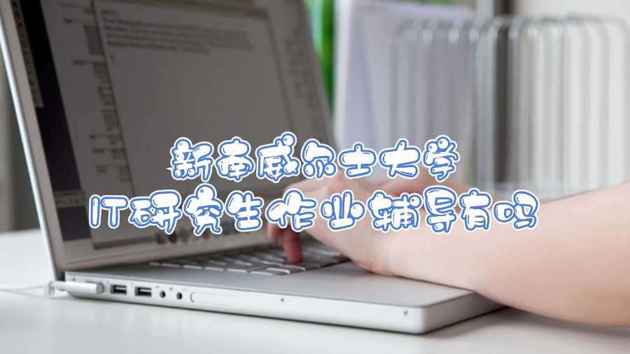 新南威爾士大學IT研究生作業輔導有嗎