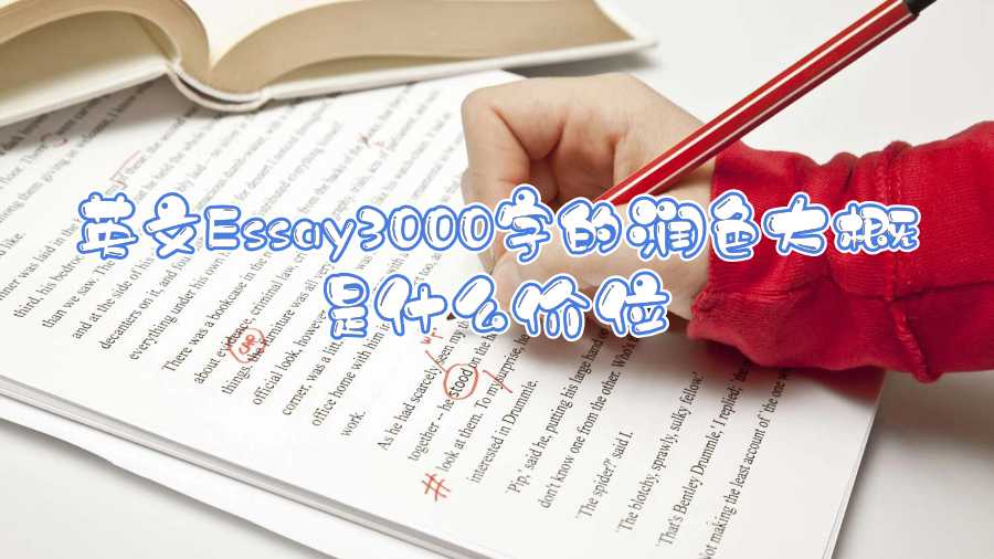 英文Essay3000字的潤色大概是什么價位