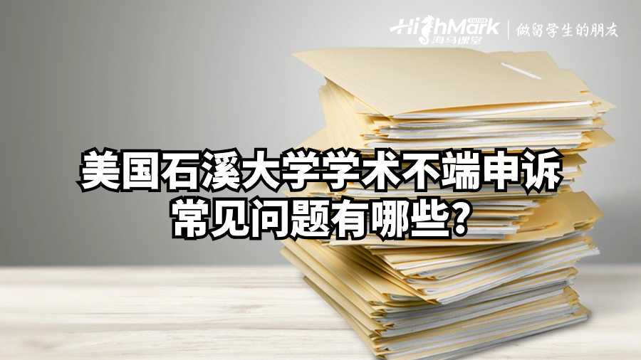美國石溪大學學術不端申訴常見問題有哪些?