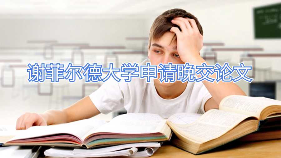 謝菲爾德大學申請晚交論文