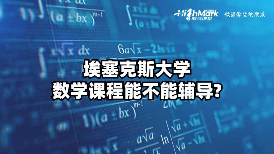 埃塞克斯大學數學課程能不能輔導?
