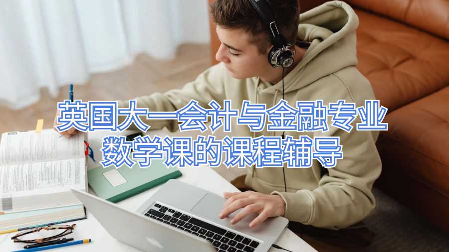 英國大一會計與金融專業數學課的課程輔導