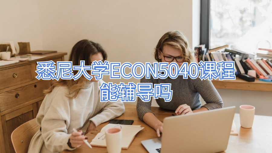悉尼大學ECON5040課程能輔導嗎