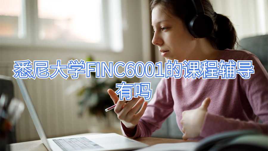 悉尼大學FINC6001的課程輔導有嗎