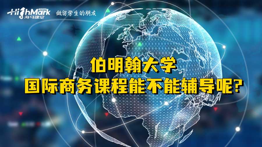 伯明翰大學國際商務課程能不能輔導呢?
