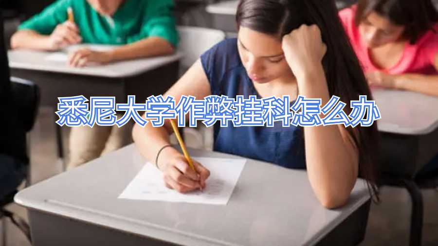 悉尼大學作弊掛科怎么辦