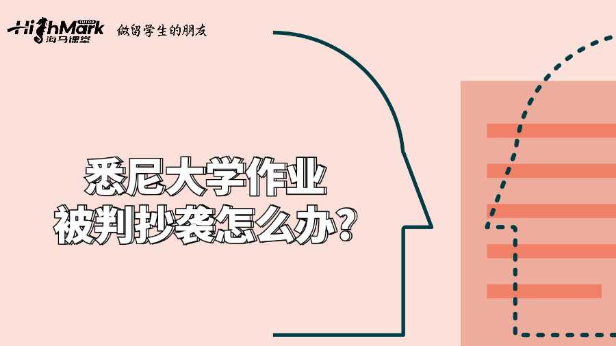 悉尼大學作業被判抄襲怎么辦?