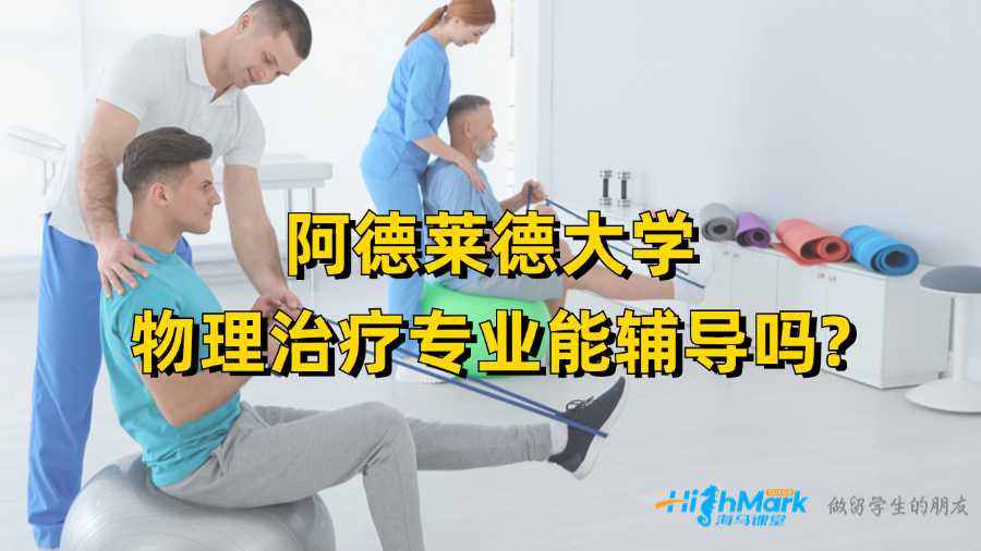 阿德萊德大學物理治療專業能輔導嗎?