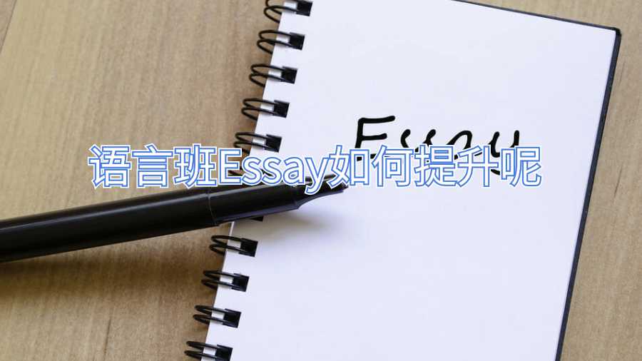 語言班Essay如何提升呢