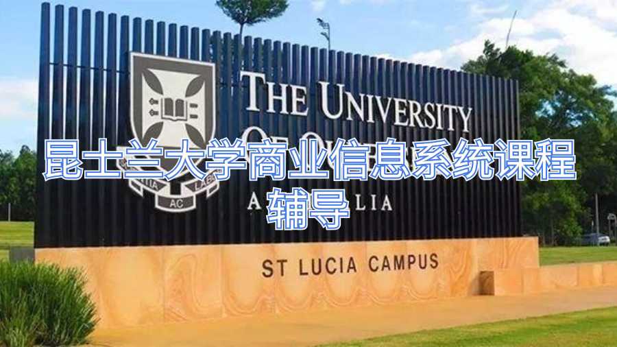 昆士蘭大學商業信息系統課程輔導