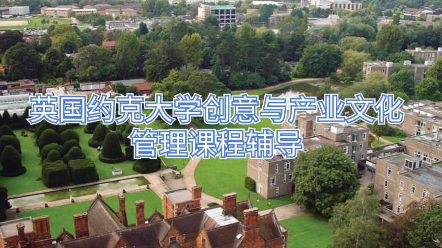 英國約克大學創意與產業文化管理課程輔導