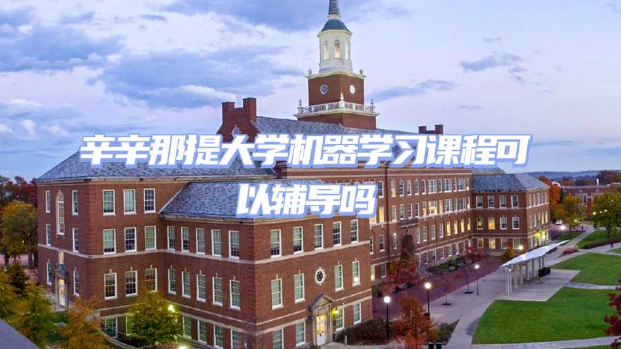 辛辛那提大學機器學習課程可以輔導嗎