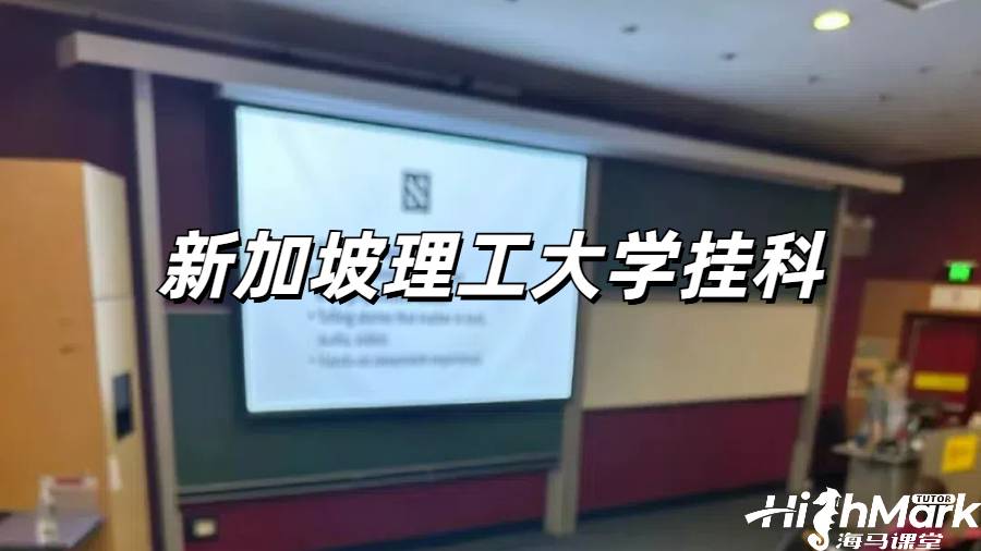 新加坡理工大學(xué)掛科解決方案!