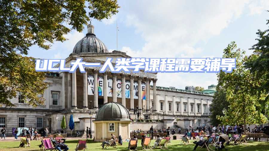 UCL大一人類學課程需要輔導