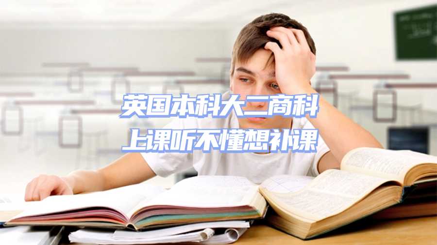 英國本科大二商科上課聽不懂想補課