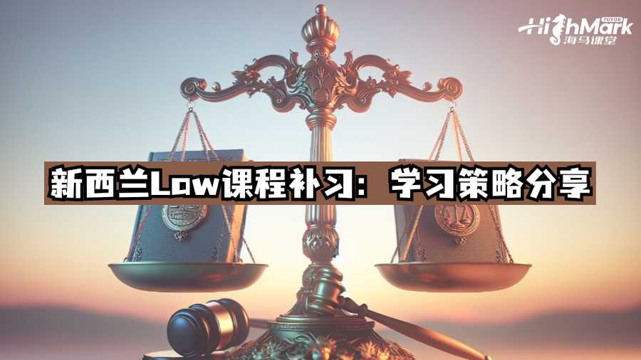 新西蘭Law課程補習:學習策略分享