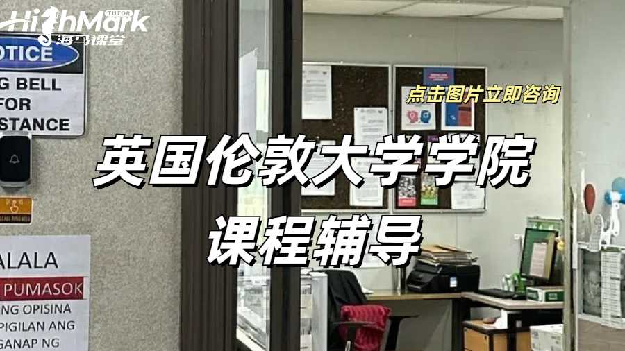 英國倫敦大學學院ECON0004輔導主要課程有哪些？