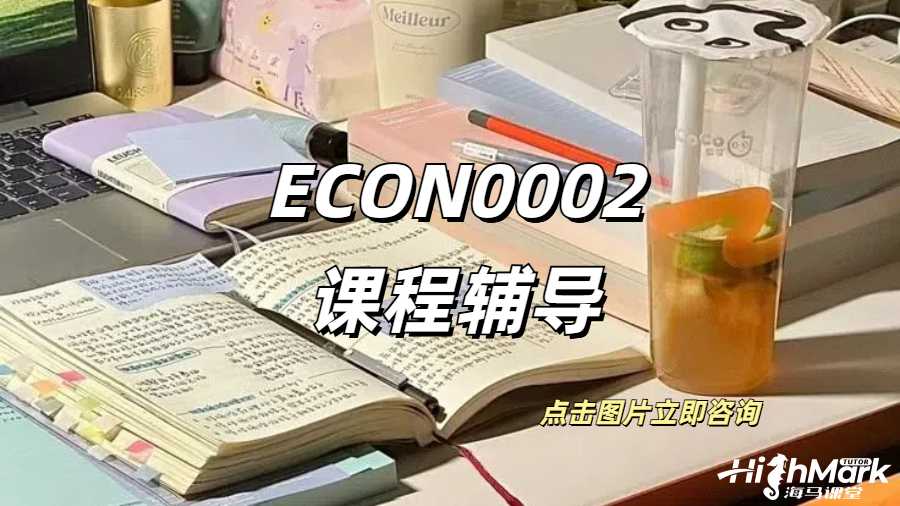 倫敦大學學院經濟學ECON0002補課