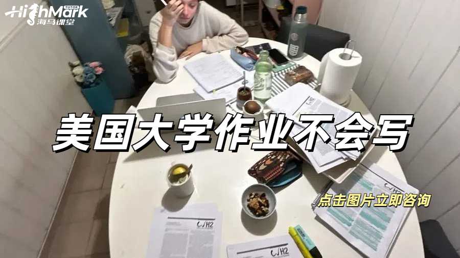 美國大學作業不會寫
