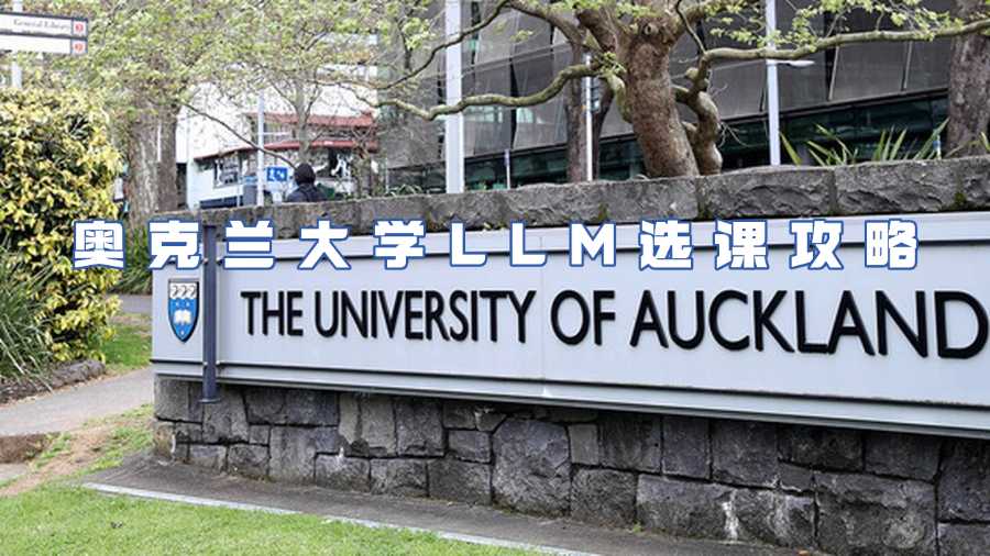 奧克蘭大學LLM選課攻略