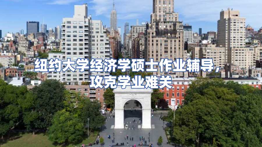 紐約大學經濟學碩士作業輔導