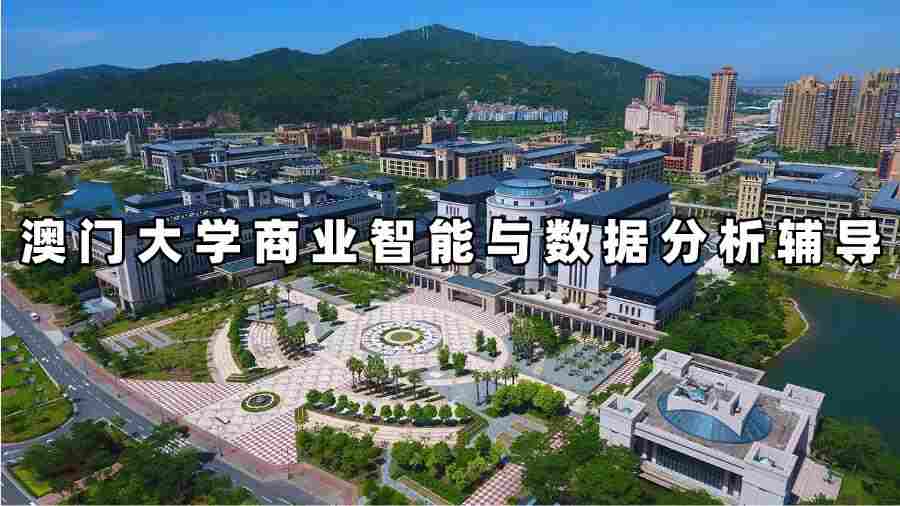 澳門大學商業智能與數據分析輔導