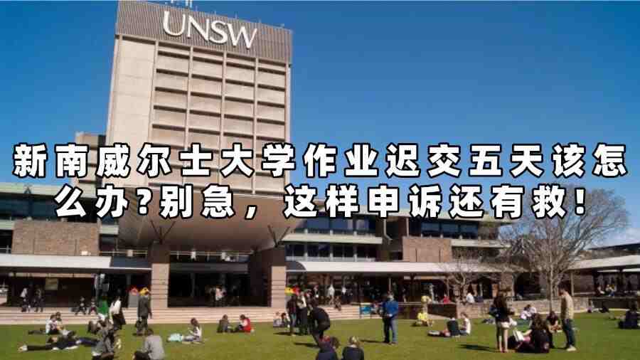 新南威爾士大學作業遲交五天申訴