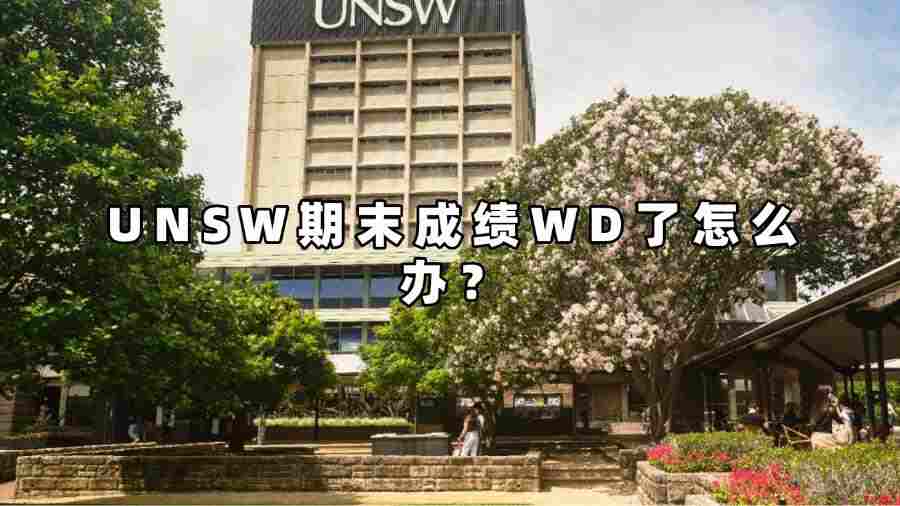 UNSW期末成績WD了怎么辦？