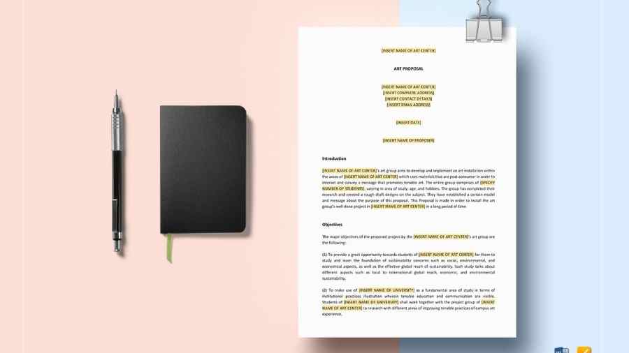 如何在4個步驟中寫出一份藝術proposal